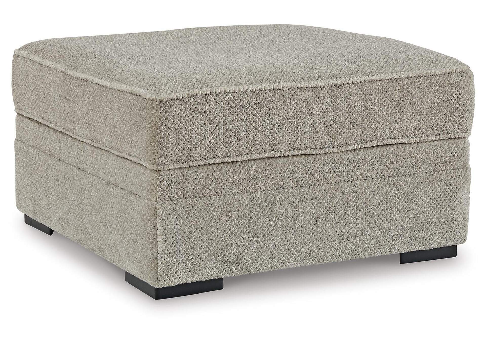 Calnita Chair and Ottoman angled view