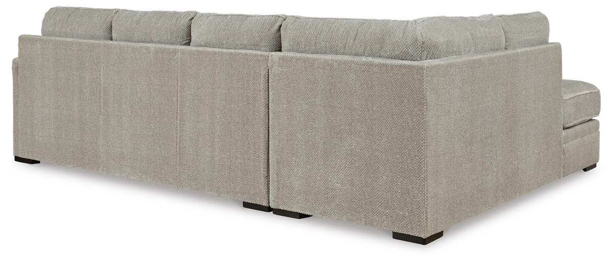 Calnita sectional, 2-Piece Sectional with Chaise · Left-Facing Chaise · 125 × 88 × 41 in, view 3