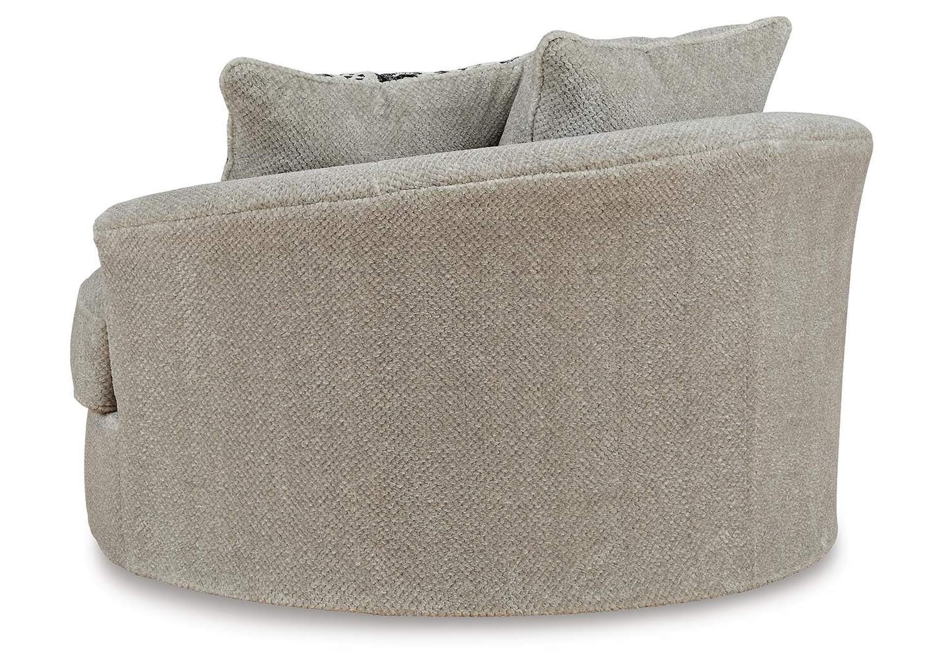 Calnita Oversized Swivel Accent Chair