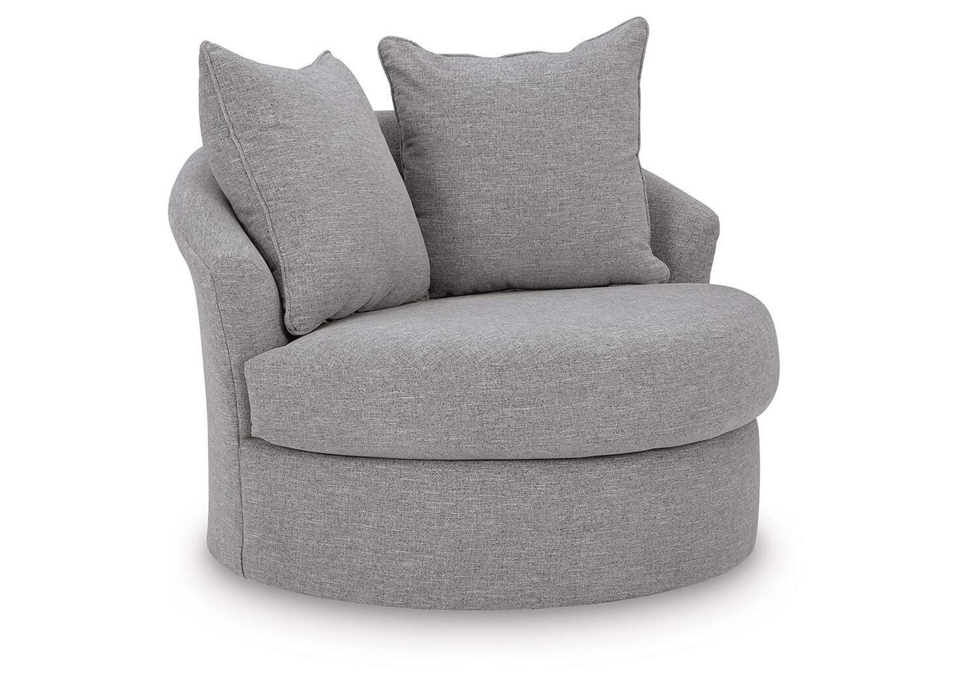 UrbanCrest Swivel Accent Chair angled view