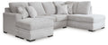Gabyleigh sectional, 2-Piece Sectional with Chaise · Right-Facing Chaise · 124 × 86 × 40 in, view 1