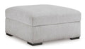 Gabyleigh Ottoman With Storage in Nickel