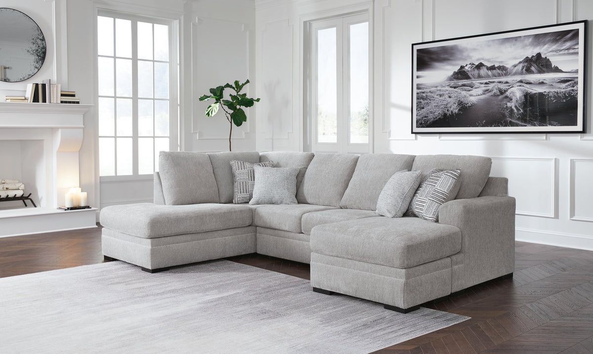 Gabyleigh sectional, 2-Piece Sectional with Chaise · Left-Facing Chaise · 124 × 86 × 40 in, view 2
