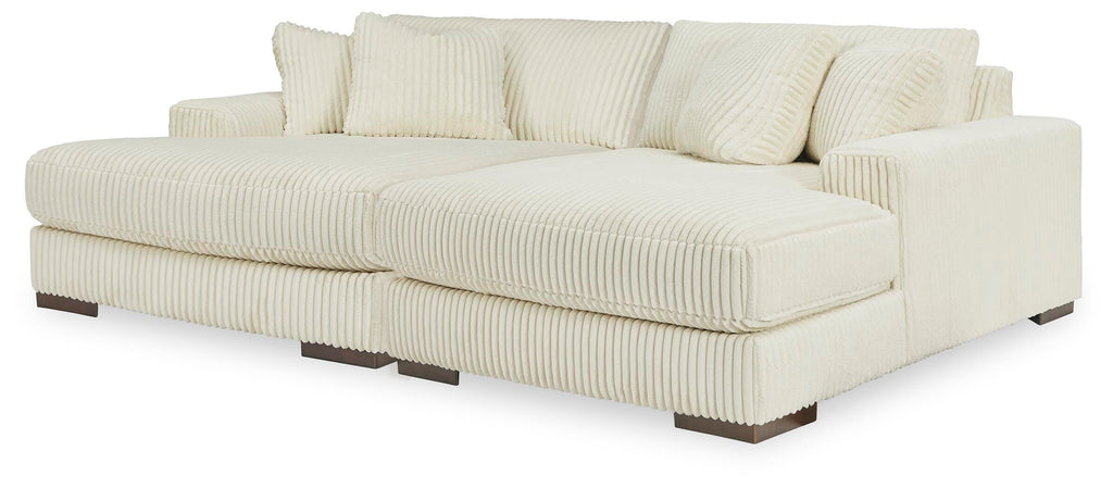Lindyn sectional, Super Chaise · Left-Facing Chaise · 100 × 70 × 38 in, view 1