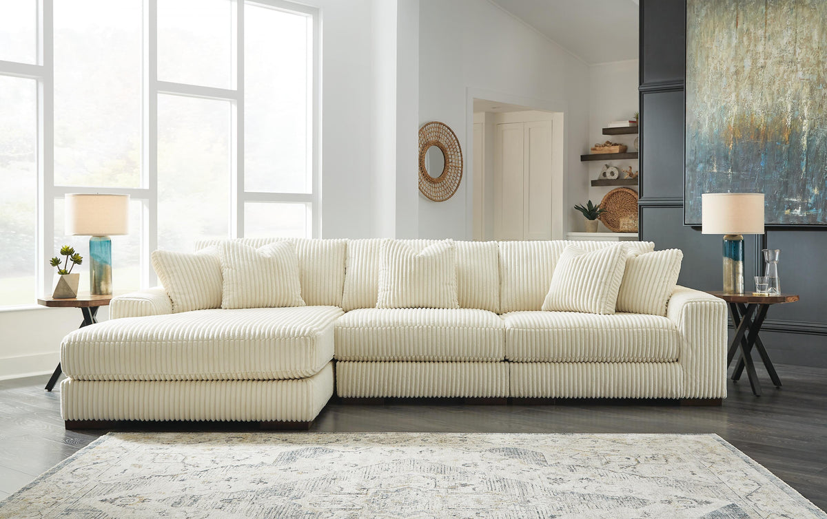 Lindyn sectional, 3-Piece Sectional with Chaise · Left-Facing Chaise · 138 × 70 × 38 in, view 2