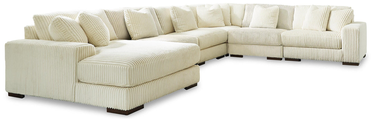 Lindyn sectional, 6-Piece Sectional with Chaise · Left-Facing Chaise · 171 × 131 × 38 in, view 1