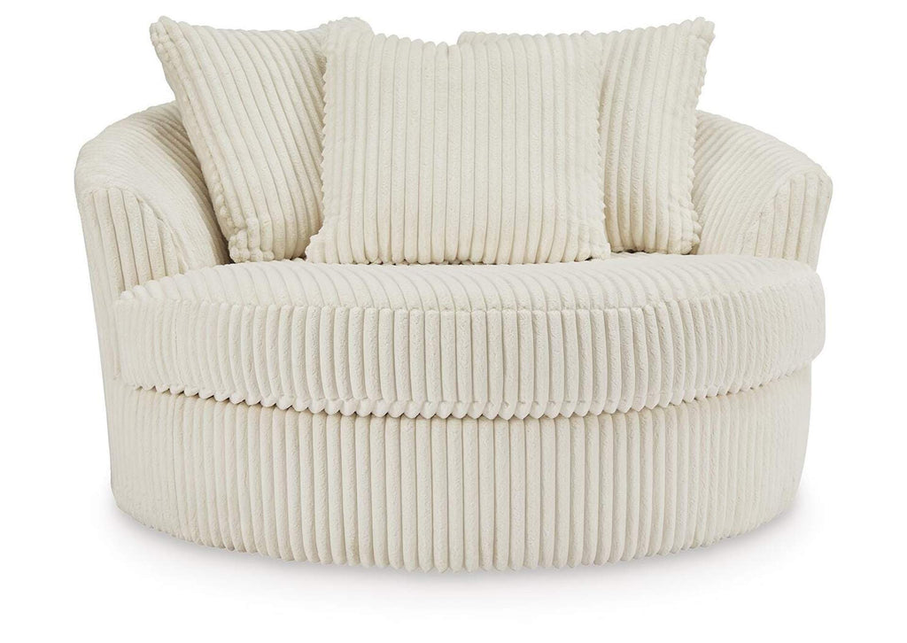 Lindyn Oversized Swivel Accent Chair