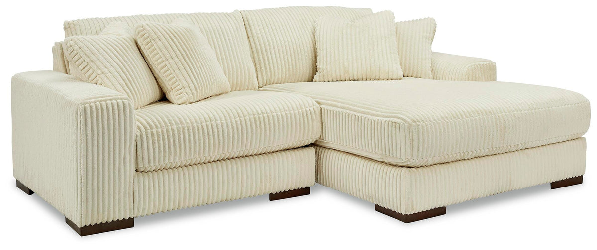 Lindyn sectional, 2-Piece Sectional with Chaise · Right-Facing Chaise · 99 × 70 × 38 in, view 1