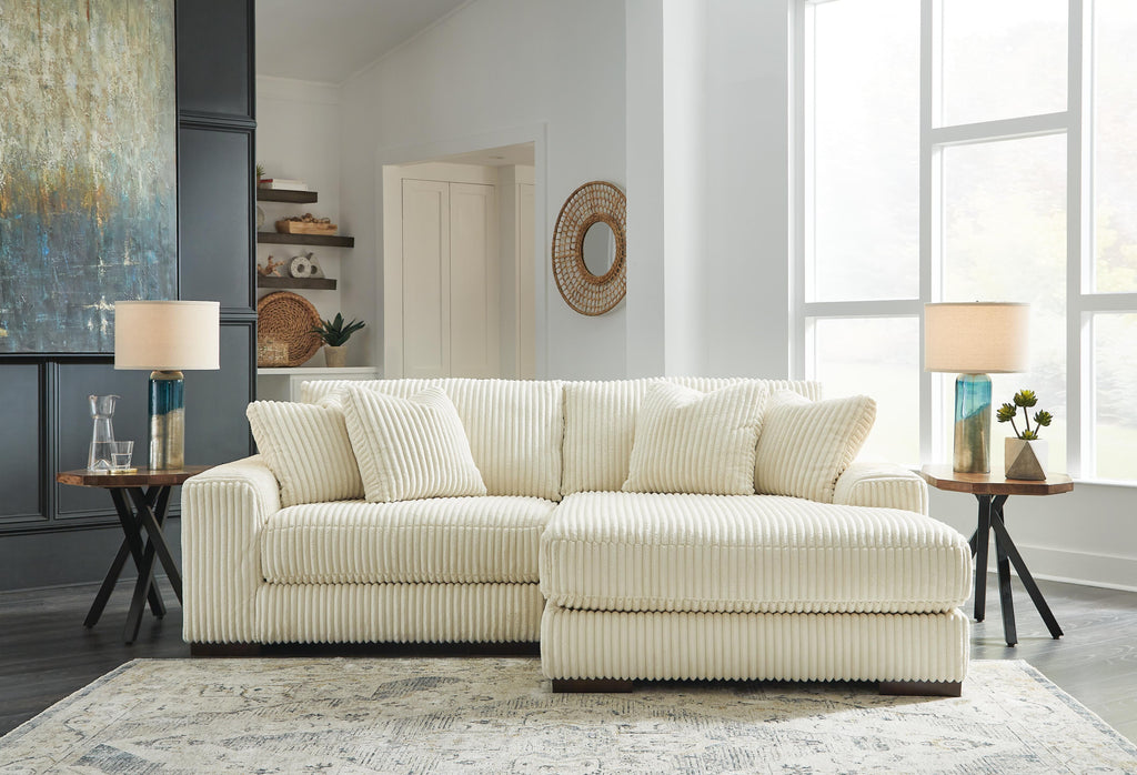 Lindyn sectional, 2-Piece Sectional with Chaise · Right-Facing Chaise · 99 × 70 × 38 in, view 2