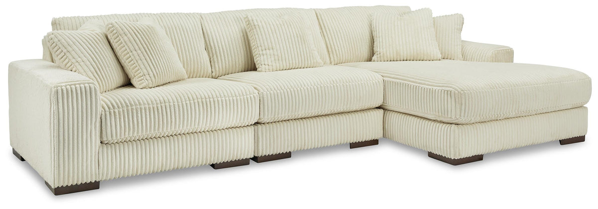 Lindyn sectional, 3-Piece Sectional with Chaise · Right-Facing Chaise · 138 × 70 × 38 in, view 1