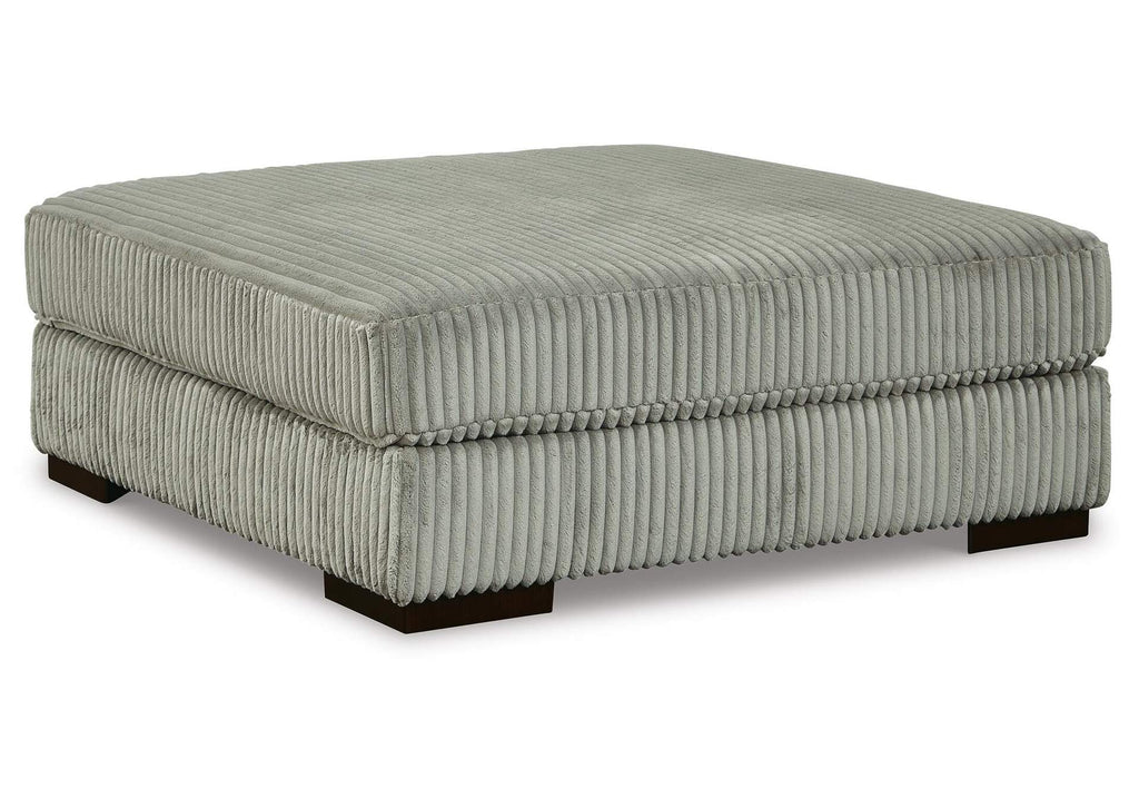 Lindyn Oversized Accent Ottoman angled view
