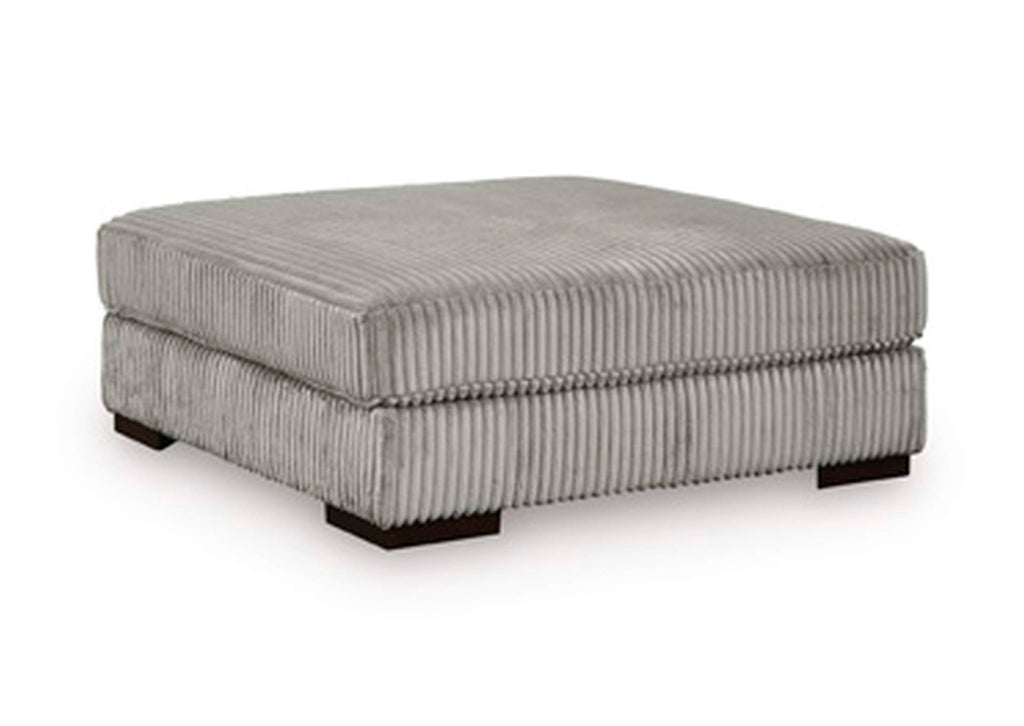 Lindyn Oversized Accent Ottoman angled view