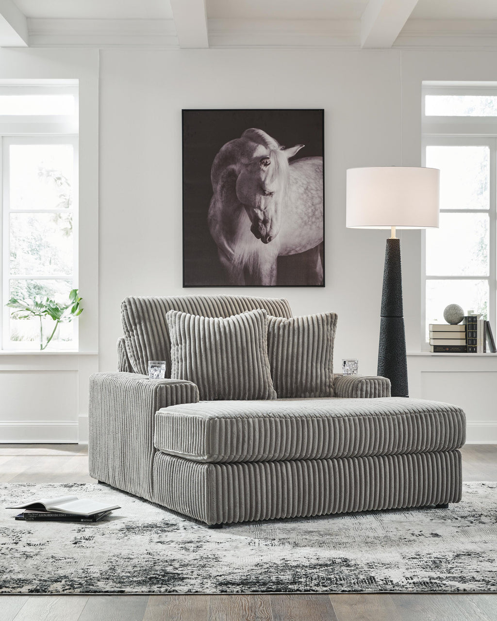 Lindyn Chaise in Fog, alternate view 3