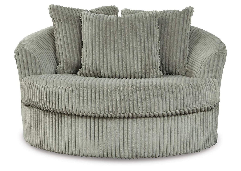 Lindyn Oversized Swivel Accent Chair
