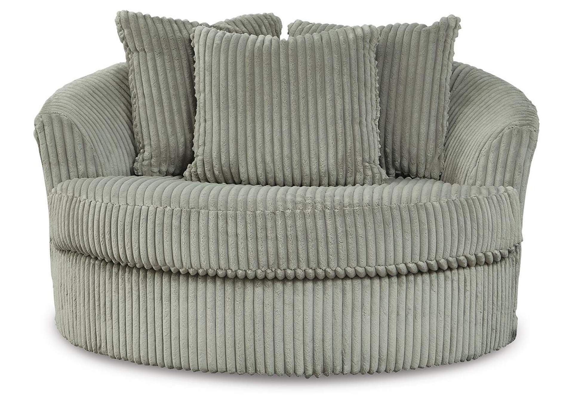 Lindyn Oversized Swivel Accent Chair