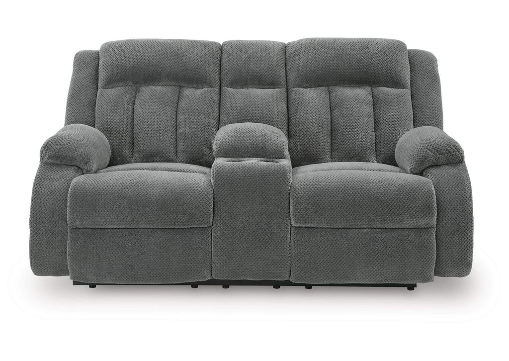 Observation Power Reclining Loveseat with Console