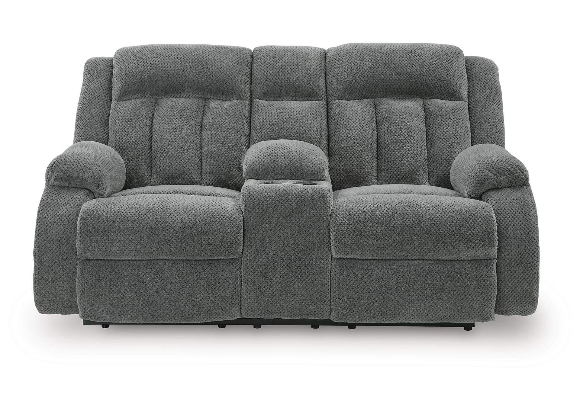 Observation Power Reclining Loveseat with Console