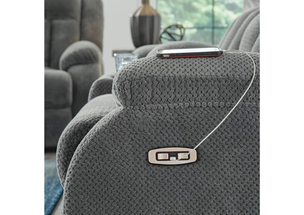 Observation Power Reclining Sofa with Drop Down Table detail