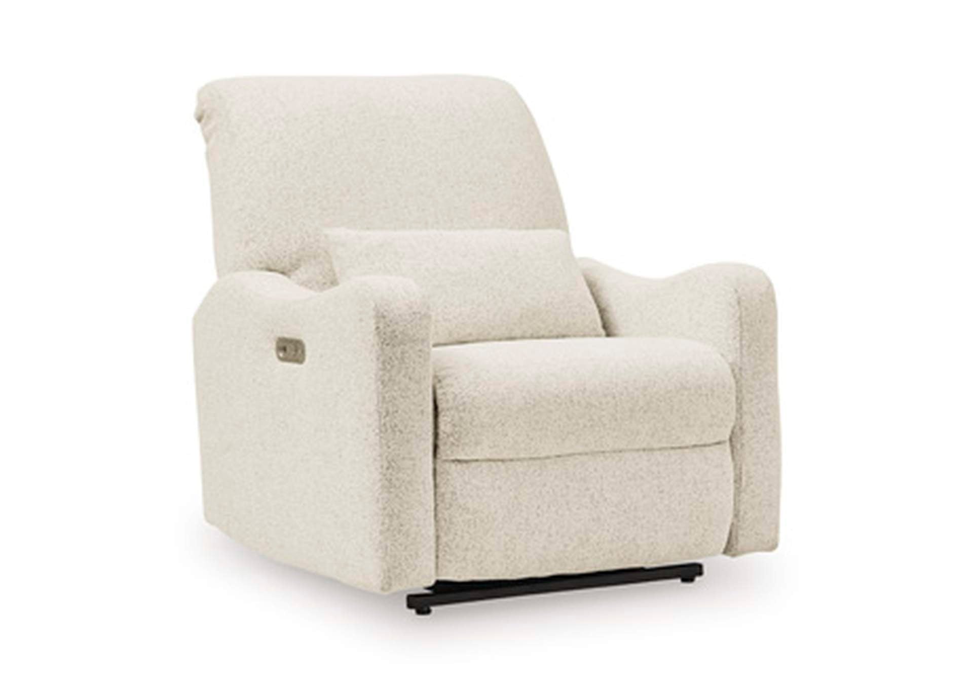 Cleo Pier Power AutoGlide Recliner angled view