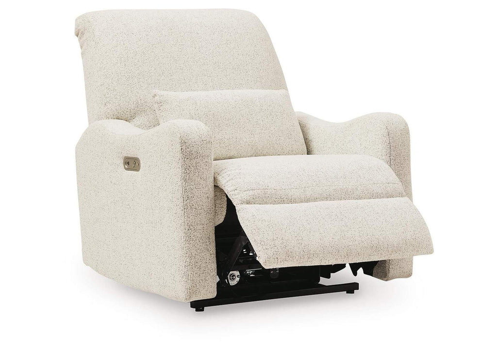 Cleo Pier Power AutoGlide Recliner angled view