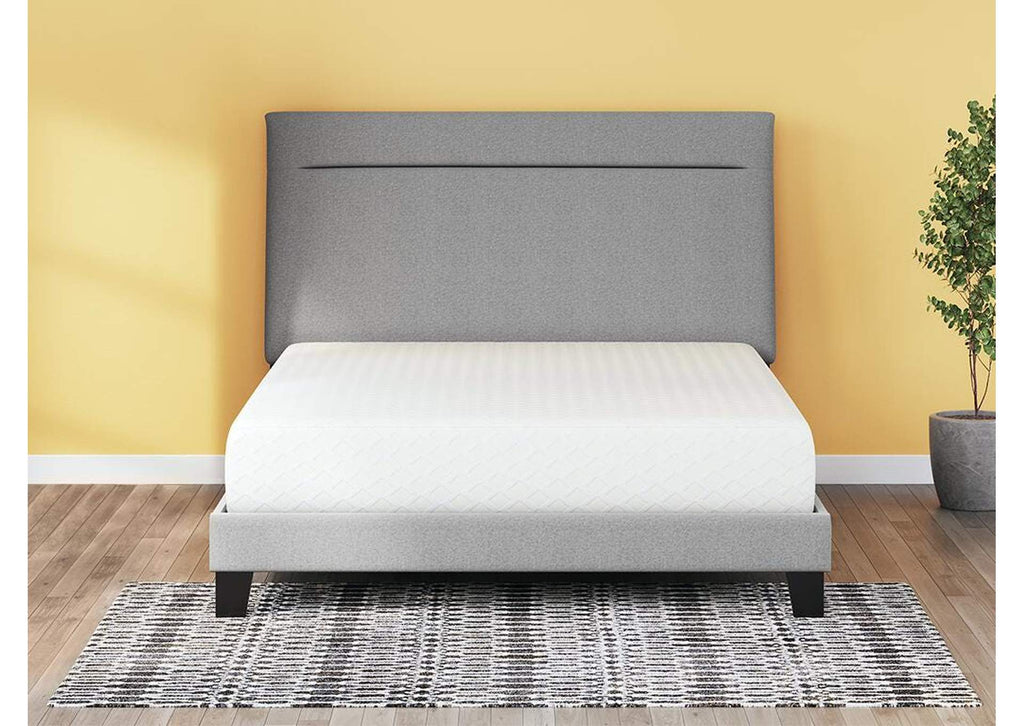 10 Inch Chime Memory Foam King Mattress and Foundation