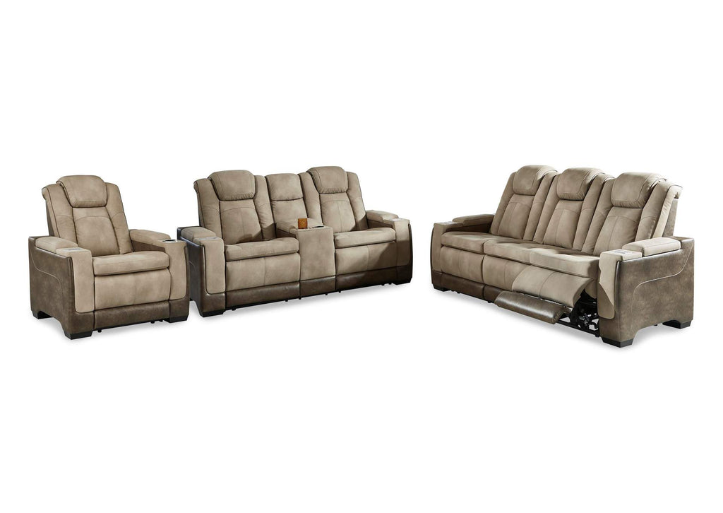 Next-Gen Durapella Performance Fabric Dual Power Reclining Sofa, Loveseat, and Recliner