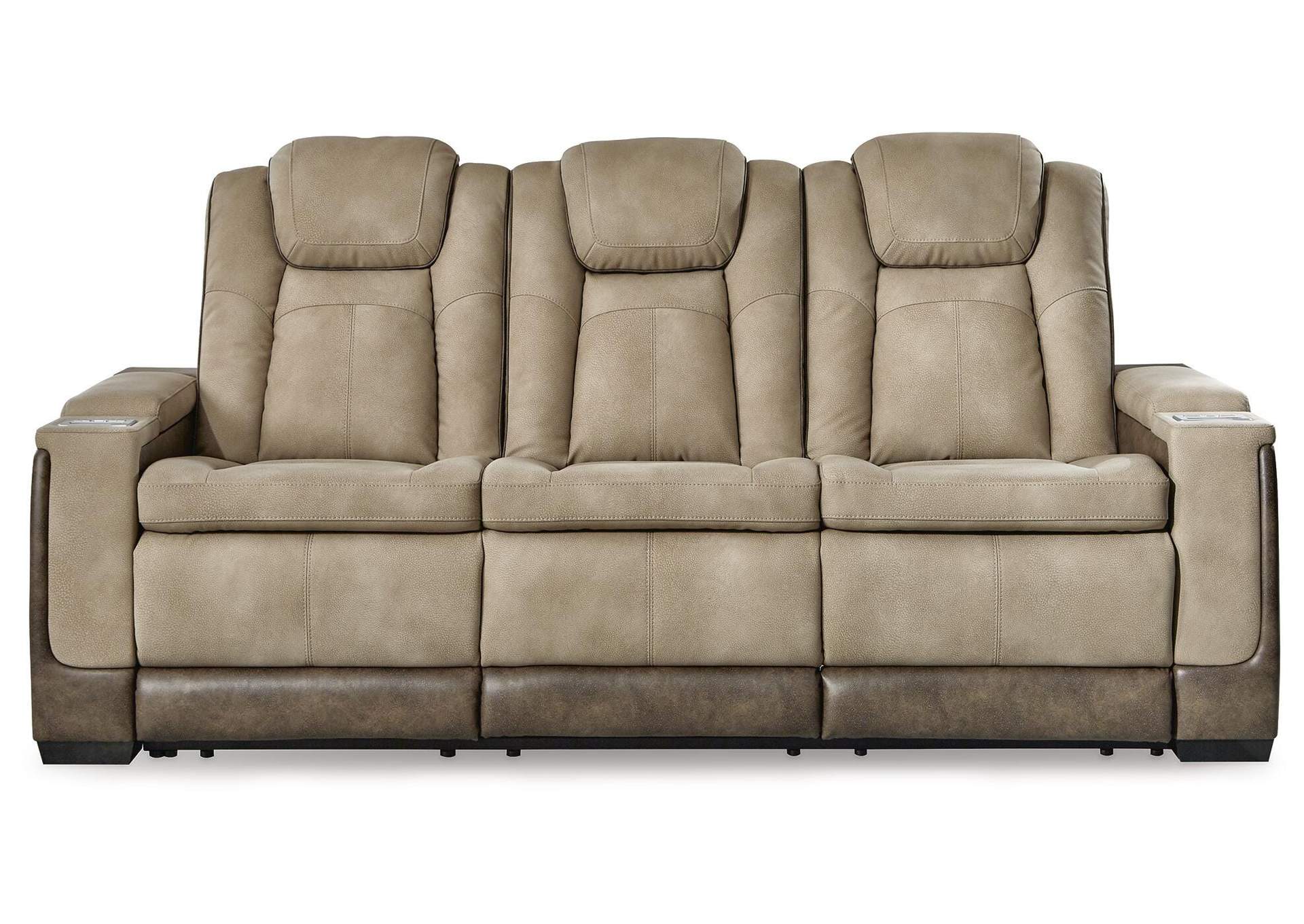 Next-Gen DuraPella Power Reclining Sofa front view
