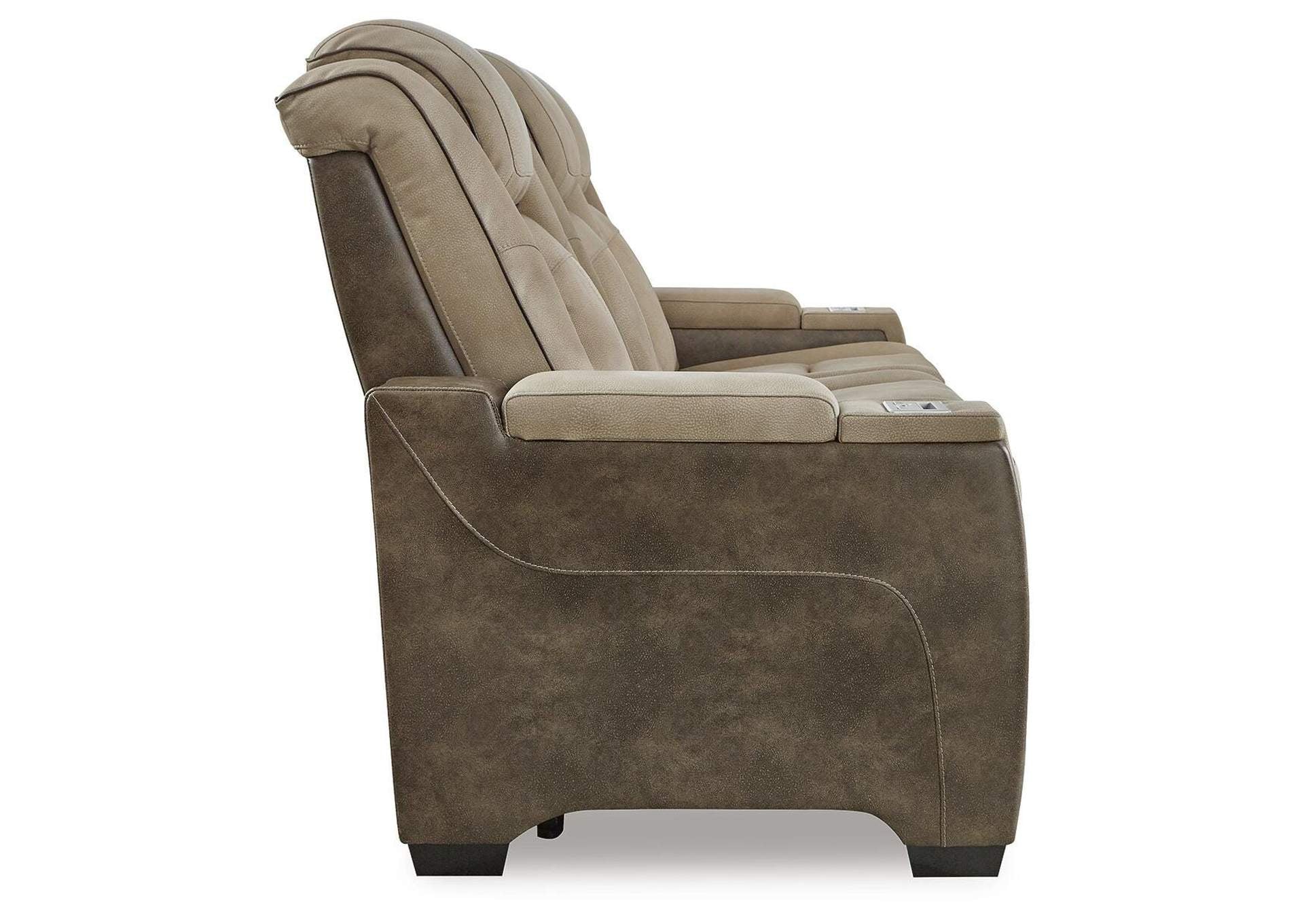 Next-Gen DuraPella Power Reclining Sofa side view