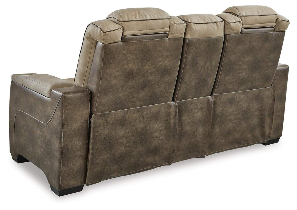 Next-Gen DuraPella Power Reclining Loveseat with Console