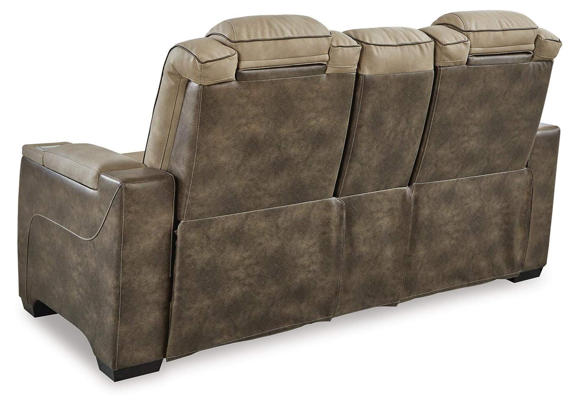 Next-Gen DuraPella Power Reclining Loveseat with Console