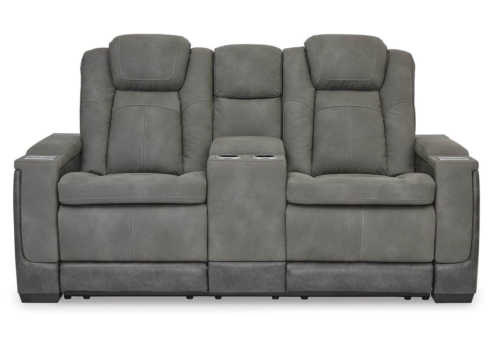 Next-Gen DuraPella Power Reclining Loveseat with Console