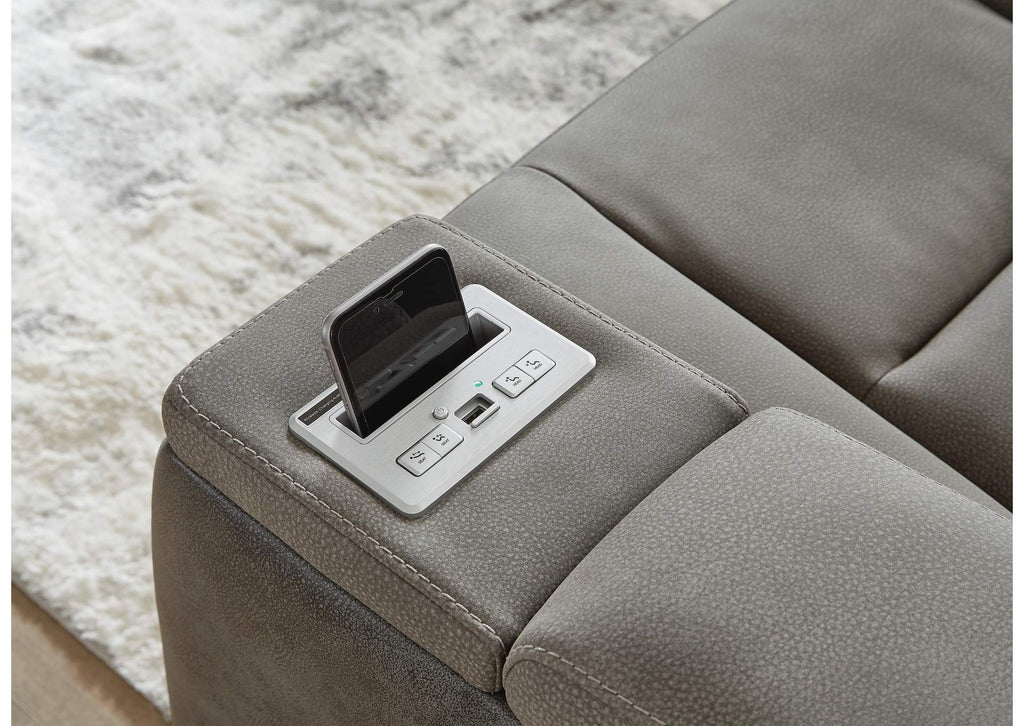 Next-Gen DuraPella Power Reclining Loveseat with Console