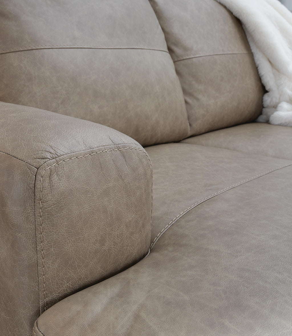 Amuleto sectional, 2-Piece Sectional with Chaise · Right-Facing Chaise · 124 × 86 × 40 in, view 3