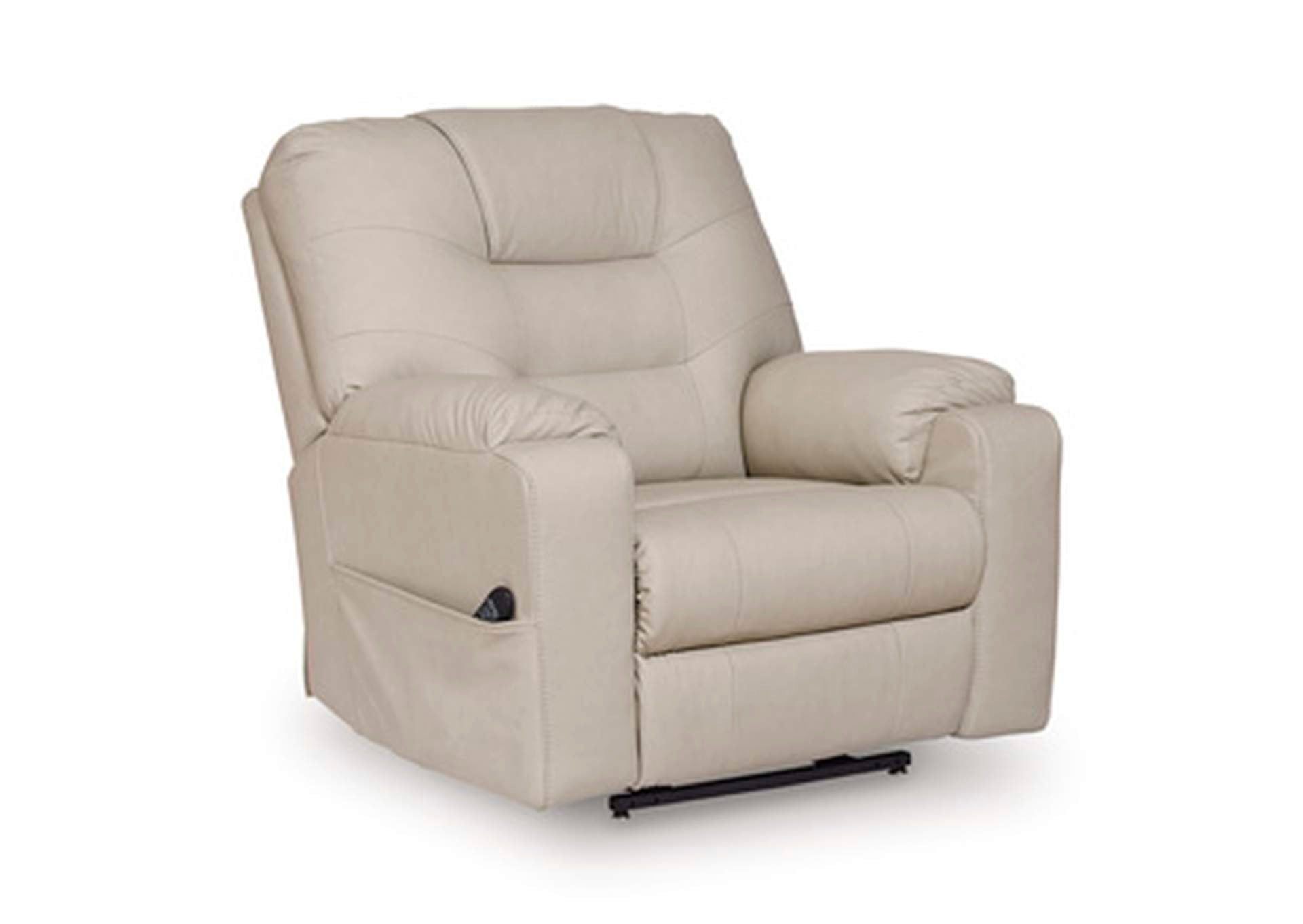 Belmone Pike Power Lift Recliner angled view