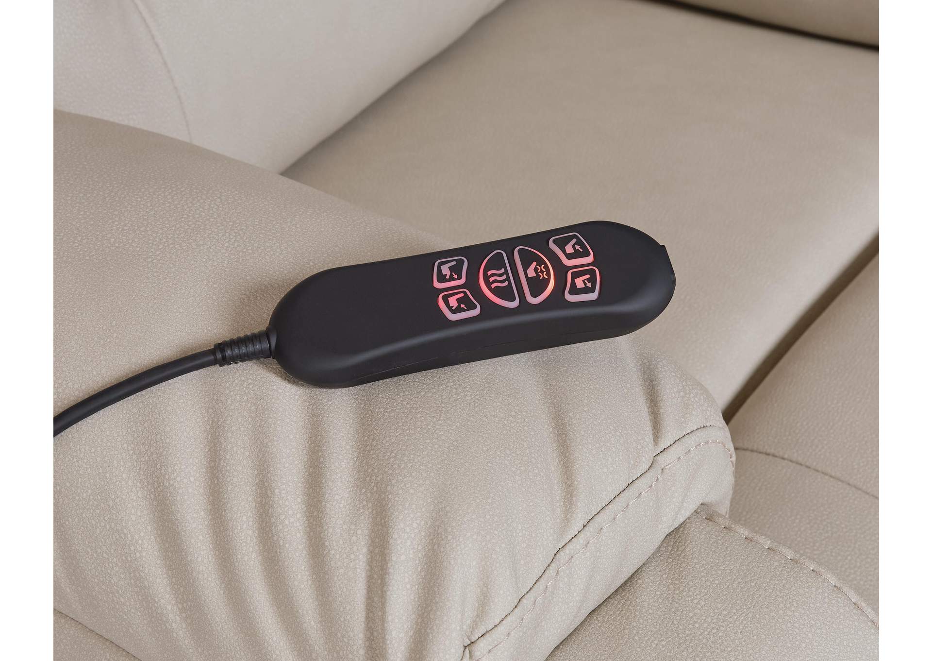 Belmone Pike Power Lift Recliner detail