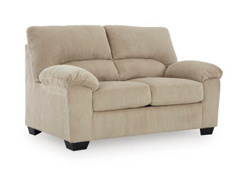 SimpleJoy Loveseat in Sand - image 1