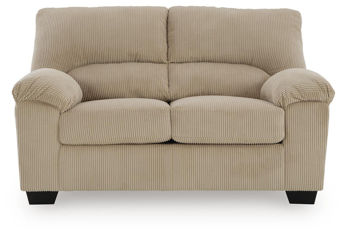 SimpleJoy Loveseat in Sand - image 4