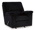SimpleJoy Recliner in Onyx, closed view