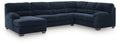 SimpleJoy sectional, 3-Piece Sectional with Chaise · Left-Facing Chaise · 145 × 91 × 40 in, view 1