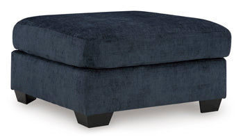 Aviemore Oversized Accent Ottoman in Ink - image 1