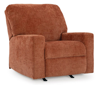 Aviemore Recliner in Spice, closed view