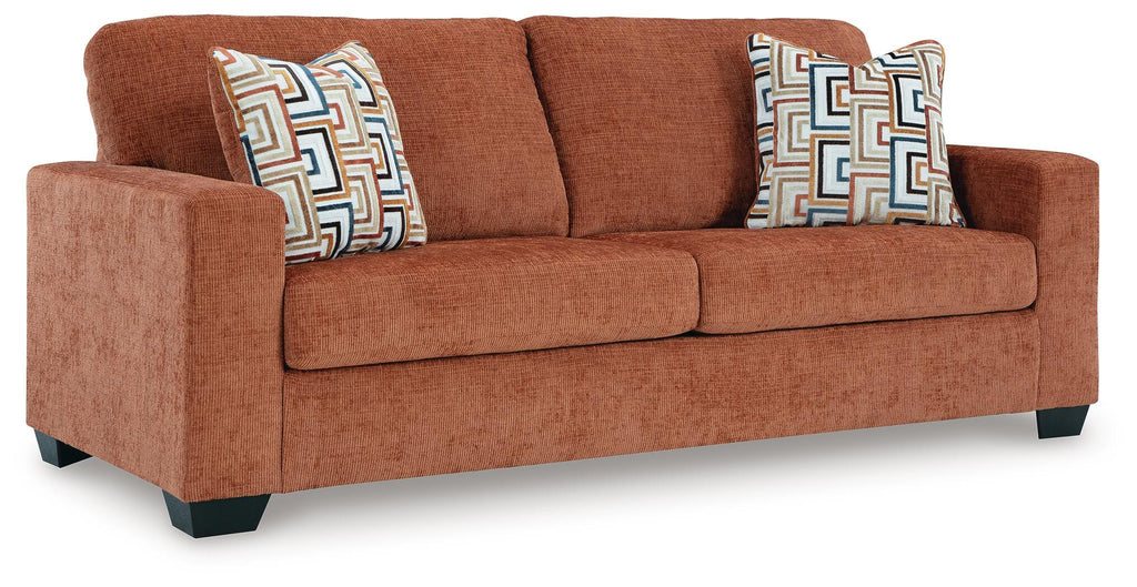 Aviemore Sofa in Spice, angle view