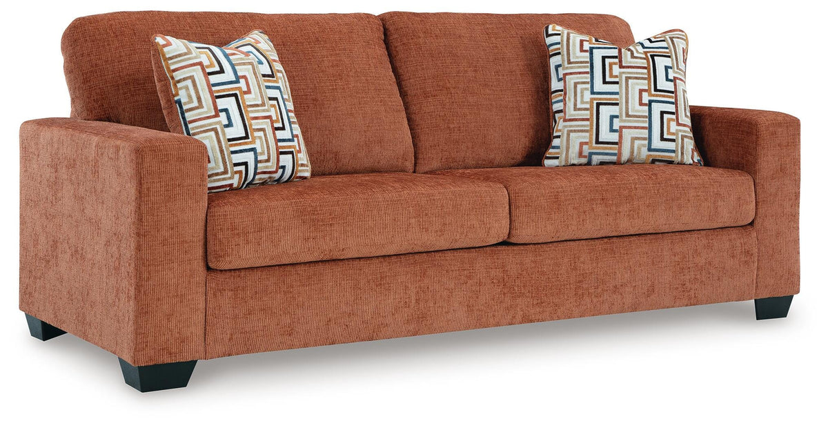 Aviemore Queen Sofa Sleeper in Spice, angle view
