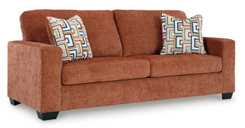 Aviemore Sofa in Spice, angle view