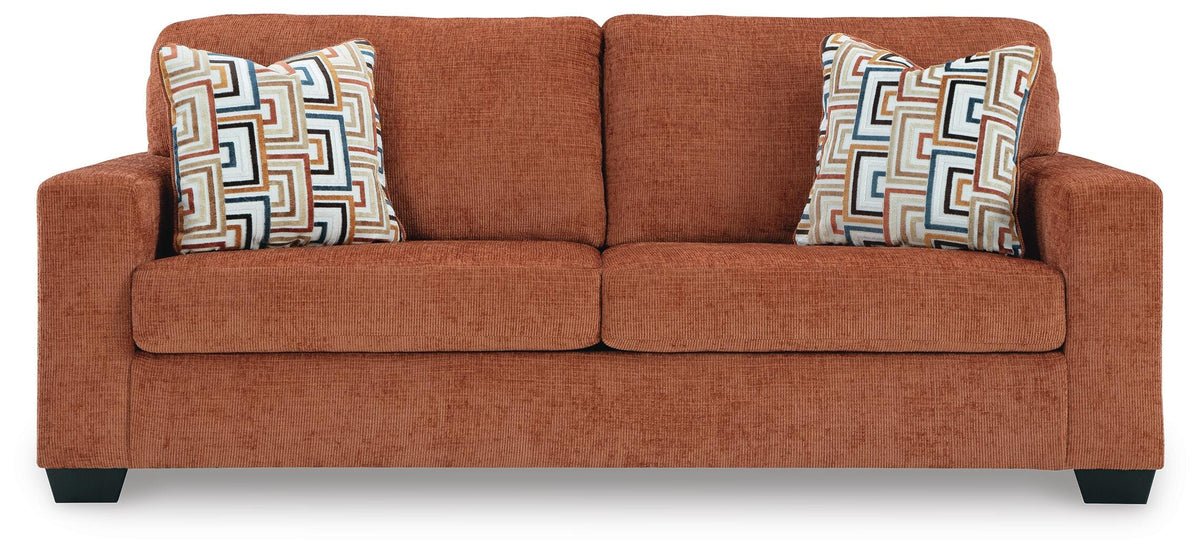 Aviemore Queen Sofa Sleeper in Spice, front view