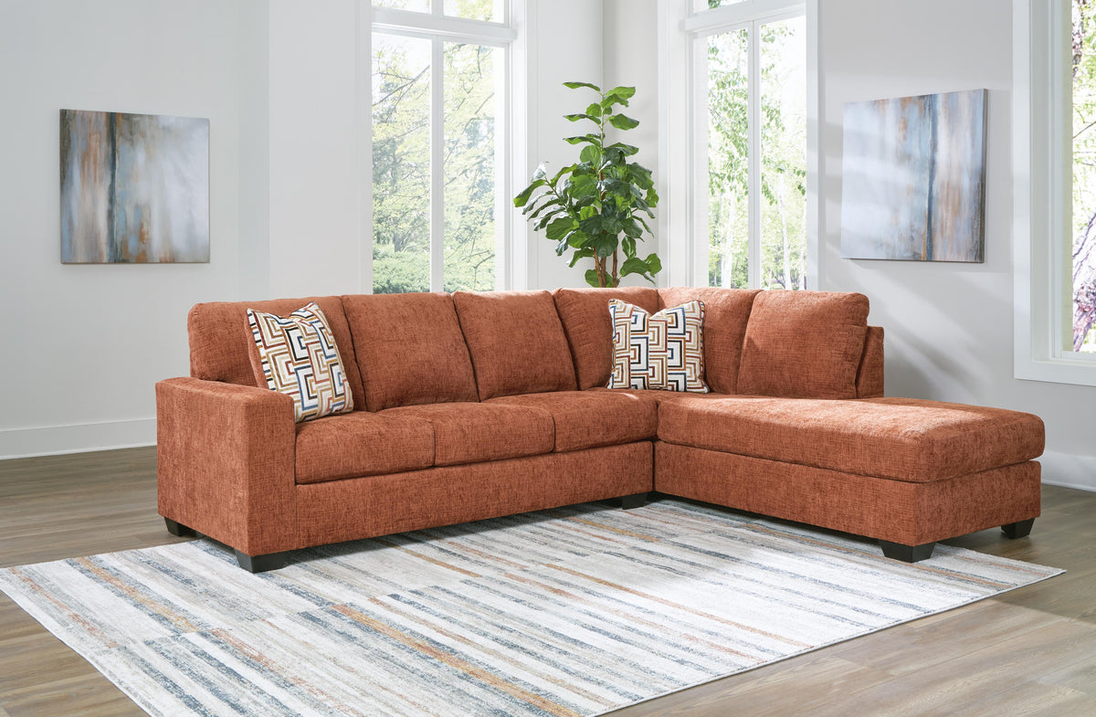Aviemore sectional, 2-Piece Sectional with Chaise · Right-Facing Chaise · 110 × 90 × 37 in, view 2