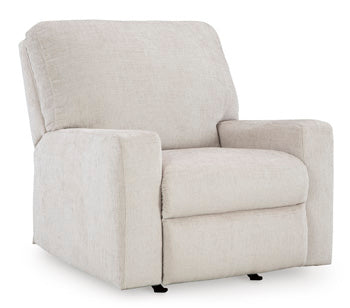 Aviemore Recliner in Stone, closed view