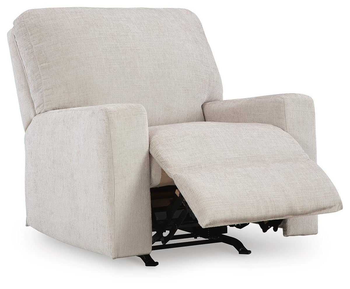 Aviemore Recliner in Stone, open view