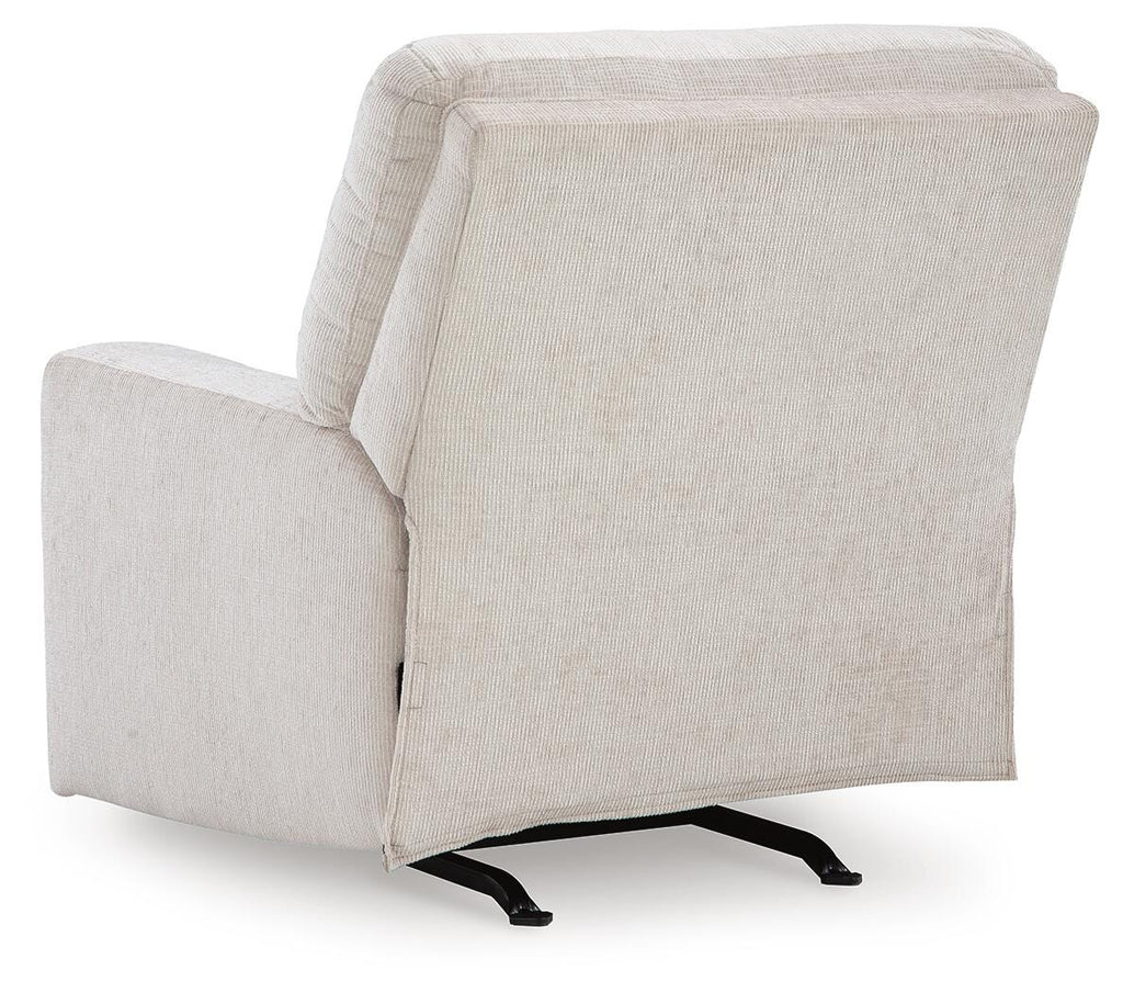 Aviemore Recliner in Stone, back view
