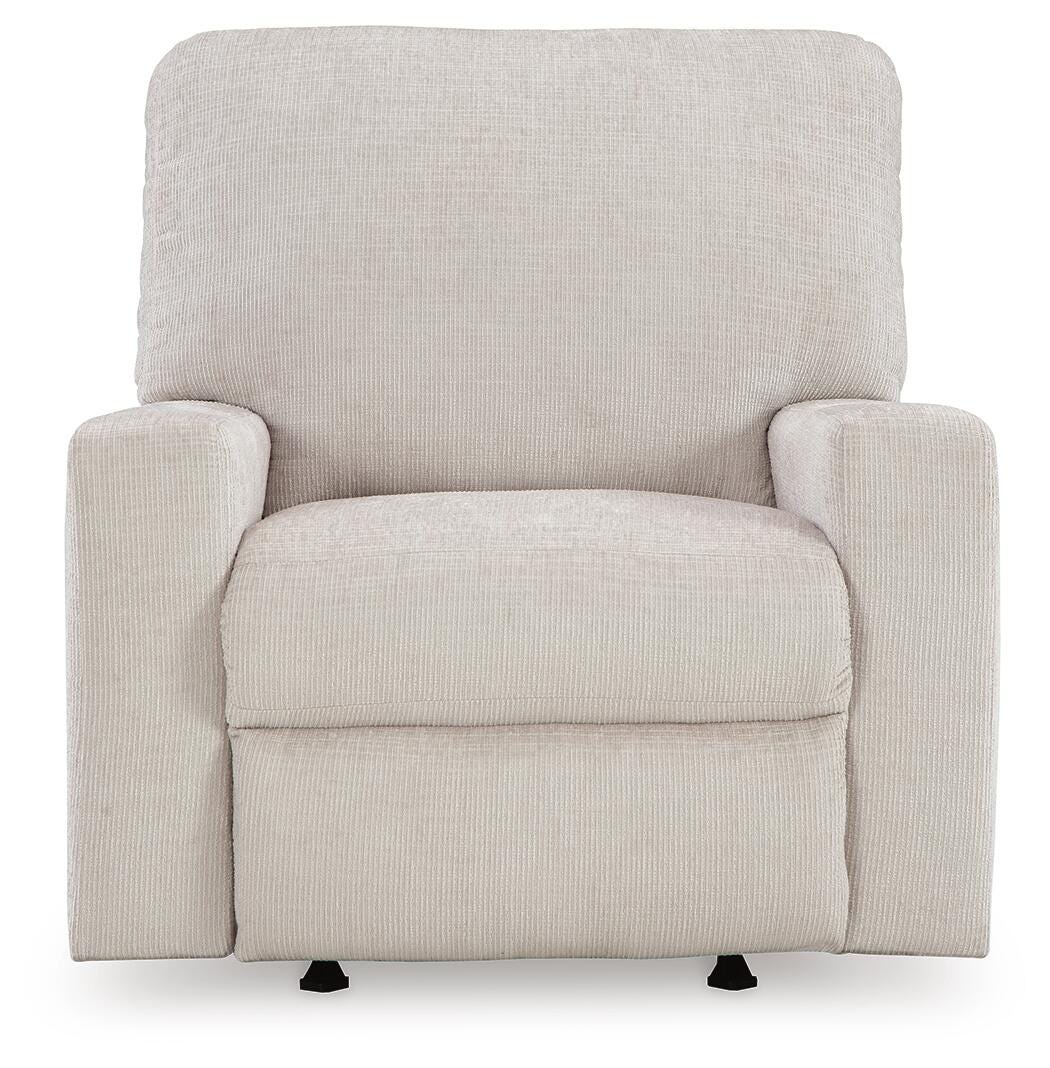 Aviemore Recliner in Stone, front view